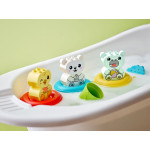 Конструктор LEGO DUPLO Плавучий поїзд для звірів (10965).