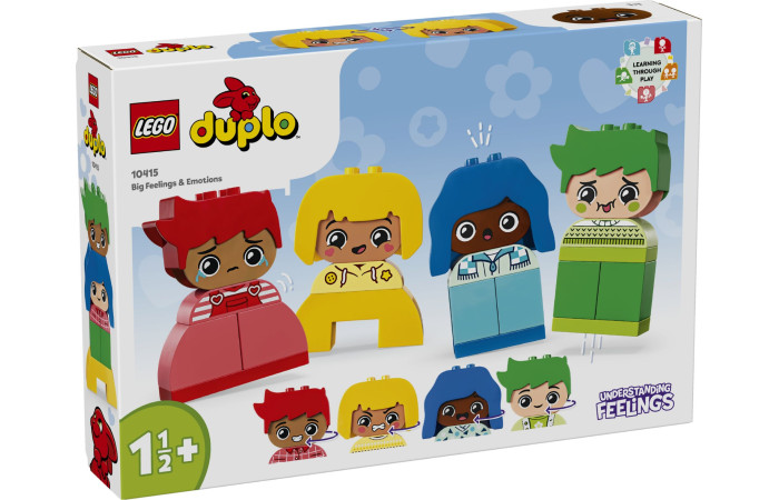 Конструктор LEGO DUPLO Великі почуття та емоції (10415).