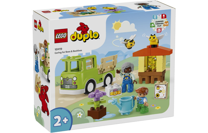 Конструктор LEGO DUPLO Догляд за бджолами та вуликами (10419).