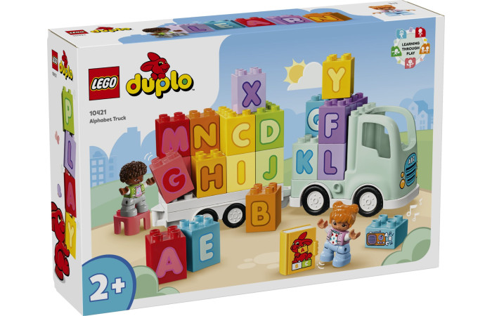 Конструктор LEGO DUPLO Алфавітна вантажівка (10421).