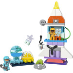 Конструктор LEGO DUPLO Пригода на космічному кораблі 3 в 1 (10422).