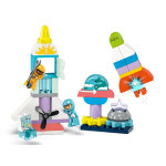 Конструктор LEGO DUPLO Пригода на космічному кораблі 3 в 1 (10422).