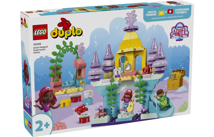 Конструктор LEGO DUPLO Чарівний підводний палац Аріель (10435). Конструктор LEGO DUPLO Чарівний підводний палац Аріель (10435).