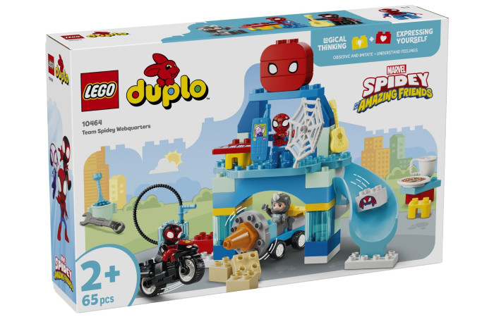 Конструктор LEGO DUPLO Штаб команди Людини-павука (10464).