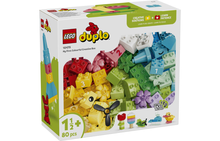 Конструктор LEGO DUPLO Різнокольорова коробка для творчості (10479)