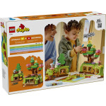 Конструктор LEGO DUPLO Ліс відкриттів із дикими тваринами (10480).