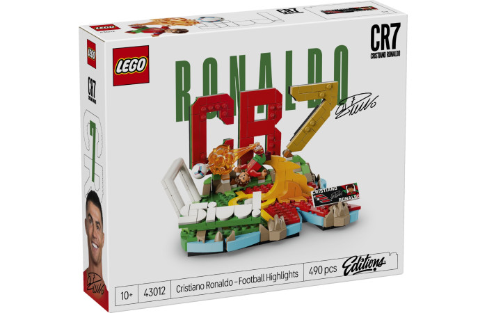 Конструктор LEGO Editions Футбольні хайлайти: Кріштіану Роналду (43012).