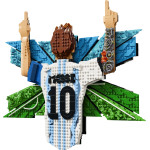 Конструктор LEGO Editions Празднование Лионеля Месси (43018).