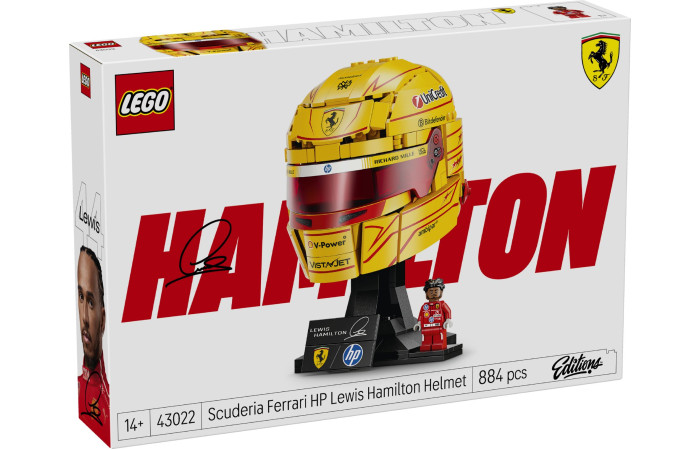 Конструктор LEGO Editions Шолом Льюїса Хемілтона Scuderia Ferrari HP 43022. Конструктор LEGO Editions Шолом Льюїса Хемілтона Scuderia Ferrari HP 43022.