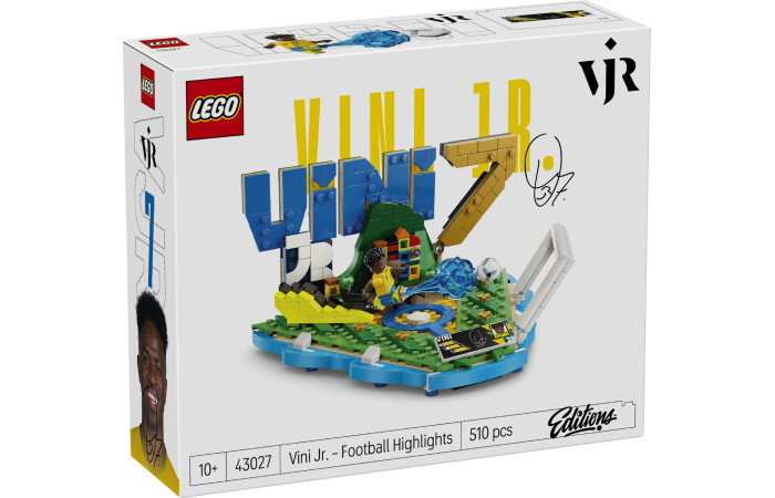 Конструктор LEGO Editions Футбольні моменти: Вінісіус Жуніор 43027.