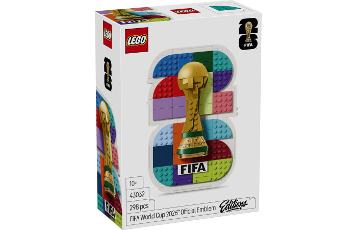Конструктор LEGO Editions Емблема Чемпіонату світу з футболу FIFA 2026 43032.