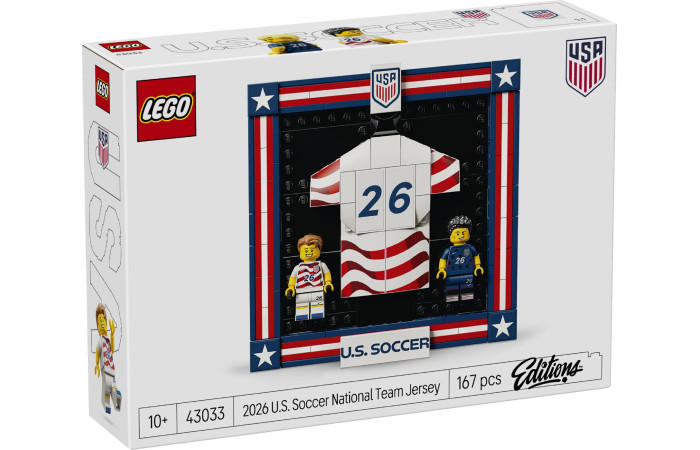 Конструктор LEGO Editions Футболка національної збірної США з футболу 2026 (43033).