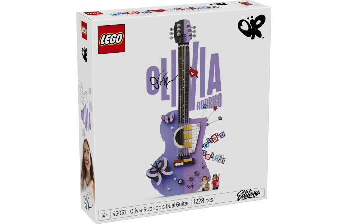 Конструктор LEGO Editions Подвійна гітара Олівії Родріго (43031). Конструктор LEGO Editions Подвійна гітара Олівії Родріго (43031).