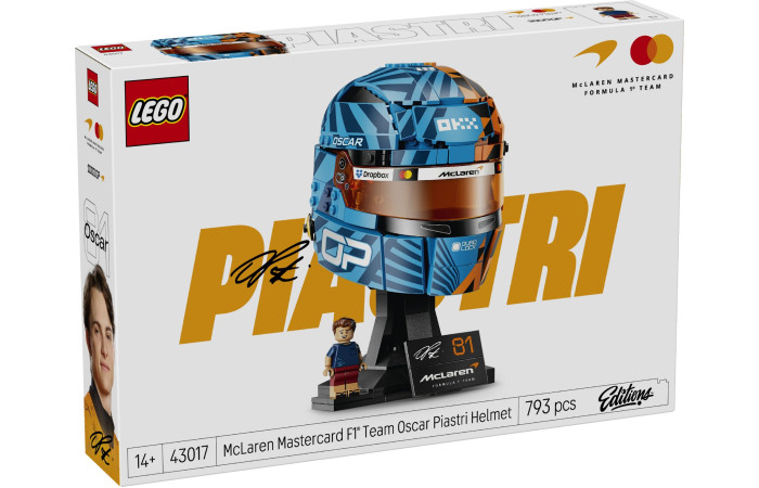 Конструктор LEGO Editions Шолом Оскара Піастрі McLaren Mastercard F1 (43017).
