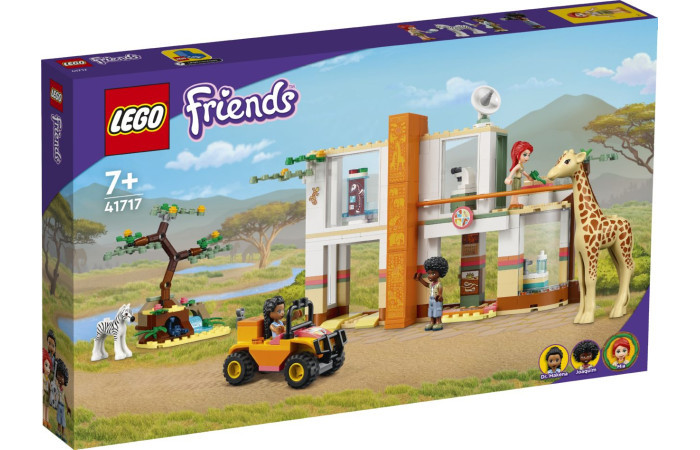 Конструктор LEGO Friends Рятувальна станція Мії для диких звірів (41717).