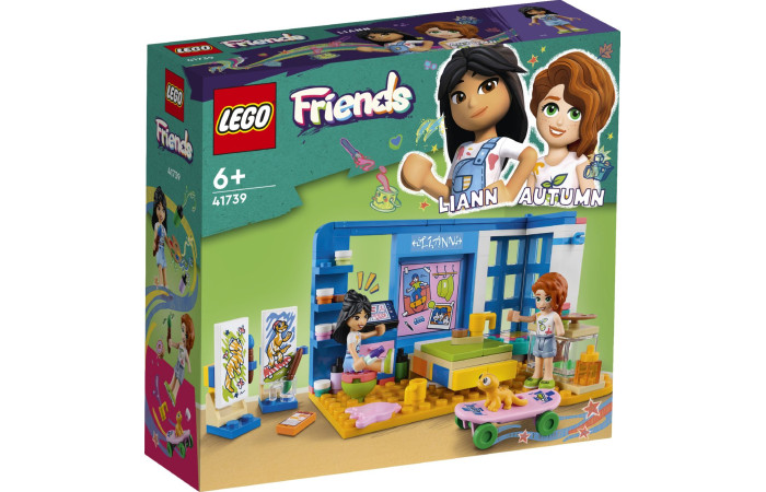 Конструктор LEGO Friends Кімната Ліен (41739).
