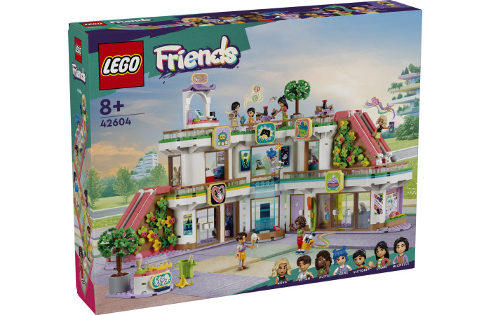 Конструктор LEGO Friends Торговий центр Хартлейк Сіті (42604).