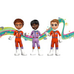 Конструктор LEGO Friends Марсіанська космічна база і ракета (42605).