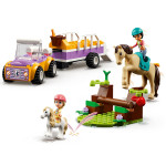 Конструктор LEGO Friends Трейлер із кіньми та поні (42634).