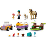 Конструктор LEGO Friends Трейлер із кіньми та поні (42634).