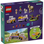 Конструктор LEGO Friends Трейлер із кіньми та поні (42634).
