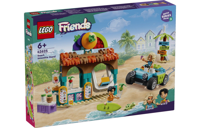 Конструктор LEGO Friends Пляжний прилавок зі смузі (42625).
