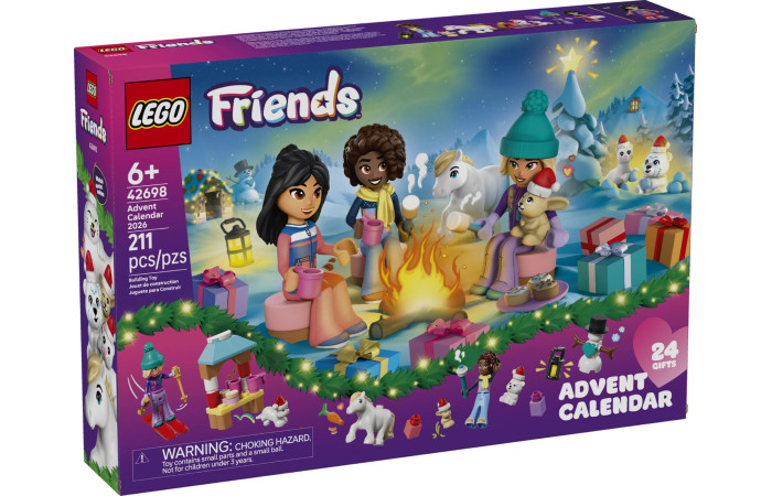 Конструктор LEGO Friends Адвент-календар Френдс 2026 (42698). Конструктор LEGO Friends Адвент-календар Френдс 2026 (42698).