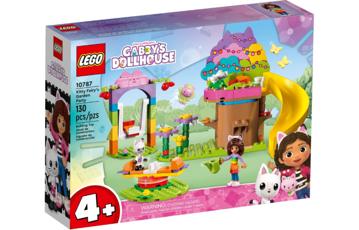 Конструктор LEGO Gabby's Dollhouse Вечеринка в саду Китти Феи (10787). Конструктор LEGO Gabby's Dollhouse Вечеринка в саду Китти Феи (10787).