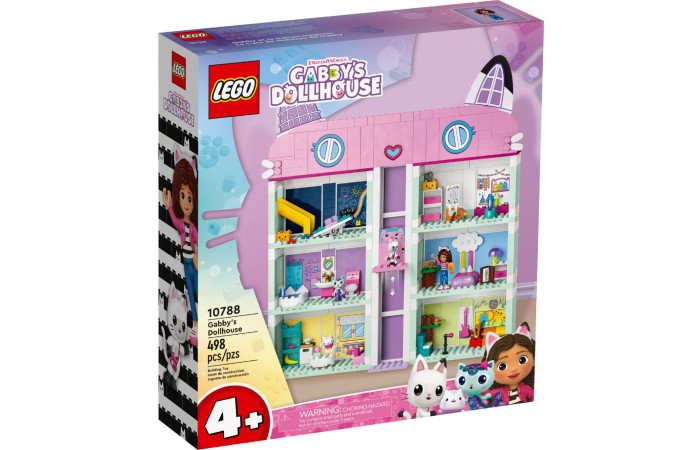 Конструктор LEGO Gabby's Dollhouse Ляльковий будиночок Габбі (10788).