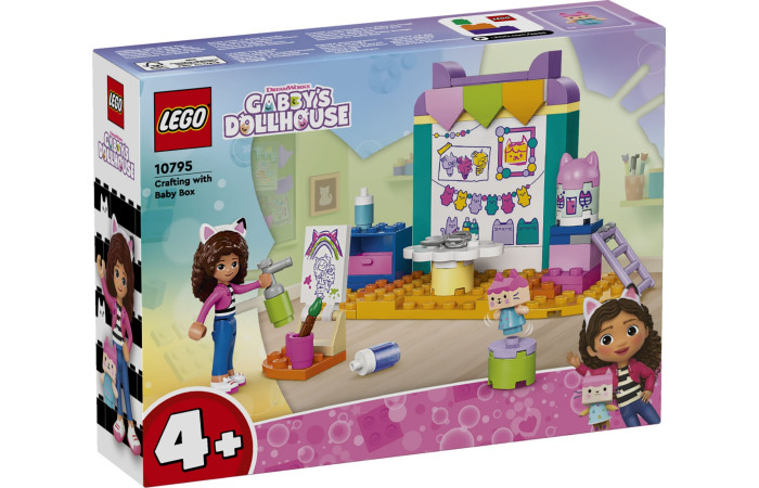 Конструктор LEGO Gabby's Dollhouse Творчість із Коробочкою (10795).