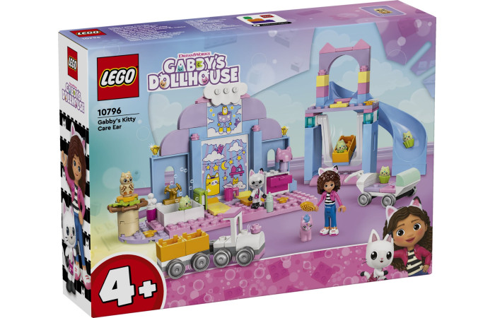 Конструктор LEGO Gabby's Dollhouse Котяча турбота Габбі (10796).