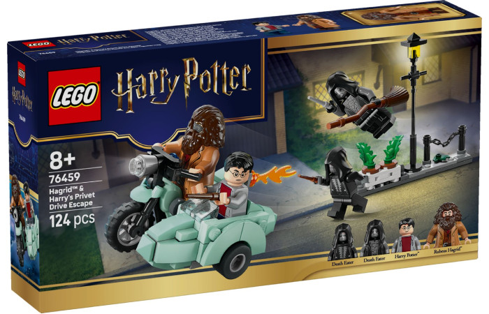 Конструктор LEGO Harry Potter Втеча Хагріда і Гаррі по Тисовій вулиці (76459). Конструктор LEGO Harry Potter Втеча Хагріда і Гаррі по Тисовій вулиці (76459).
