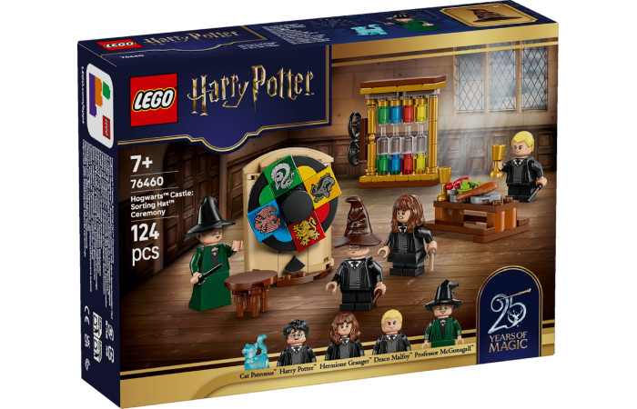 Конструктор LEGO Harry Potter Замок Хогвартс: церемонія розподілу (76460).