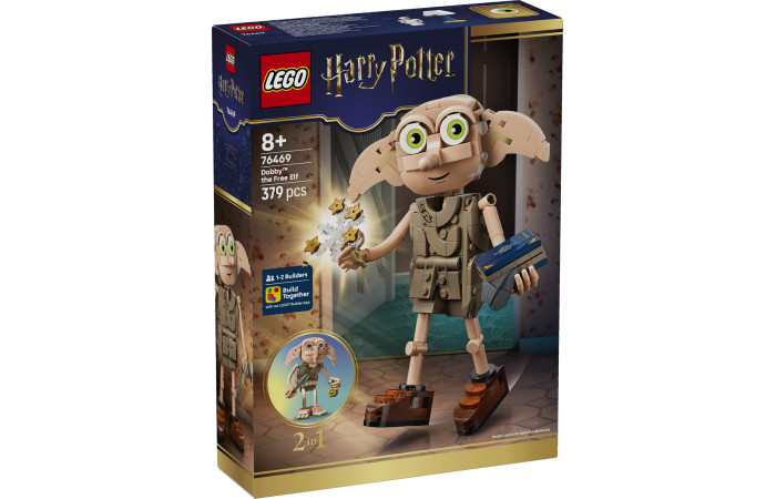 Конструктор LEGO Harry Potter Вільний ельф Добі (76469).