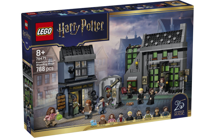 Конструктор LEGO Harry Potter Волшебные магазины Лютного переулка (76471).