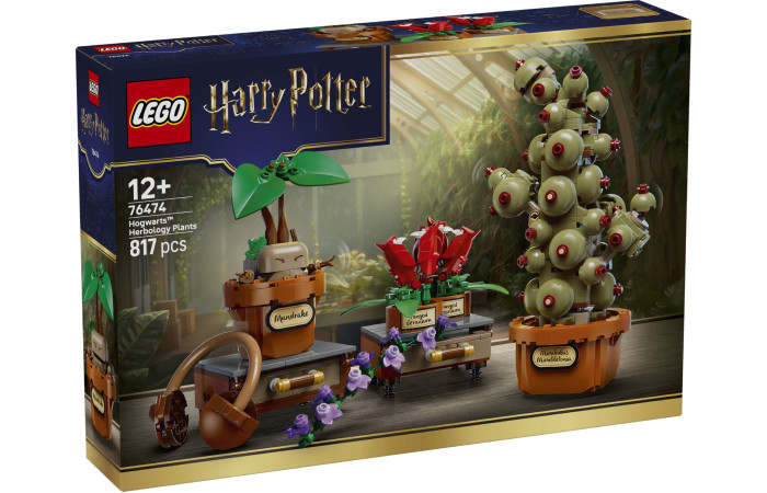Конструктор LEGO Harry Potter Рослини з уроку травології у Хогвартсі (76474).