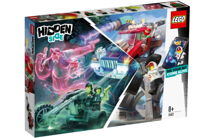 Конструктор LEGO Hidden Side Трюкова вантажівка Ель-Фуего (70421).