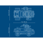 Конструктор LEGO Hidden Side Трюкова вантажівка Ель-Фуего (70421).