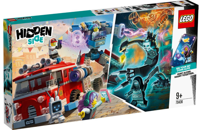 Конструктор LEGO Hidden Side Фантомна пожежна машина (70436). Конструктор LEGO Hidden Side Фантомна пожежна машина (70436).