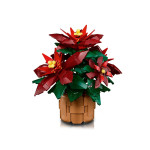 Конструктор LEGO Icons Пуансеттія (10370).