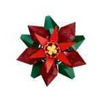 Конструктор LEGO Icons Пуансеттія (10370).