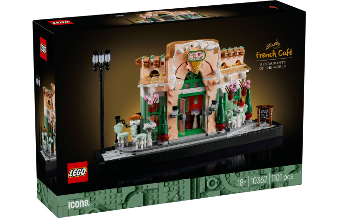 Конструктор LEGO Icons Французьке кафе (10362).