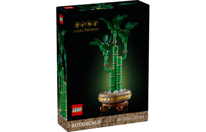 Конструктор LEGO Icons Щасливий бамбук (10344).