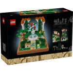 Конструктор LEGO Icons Фонтанний сад (10359).