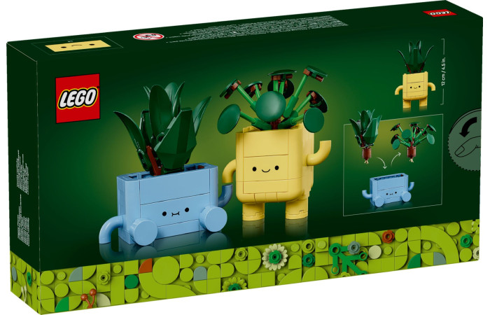 Конструктор LEGO Icons Щасливі рослини (10349).