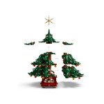 Конструктор LEGO Icons Сімейна прикраса різдвяної ялинки (41843).