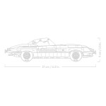 Конструктор LEGO Icons Jaguar E-Type (11381).