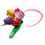 Конструктор LEGO Icons Букет тюльпанів (11501).