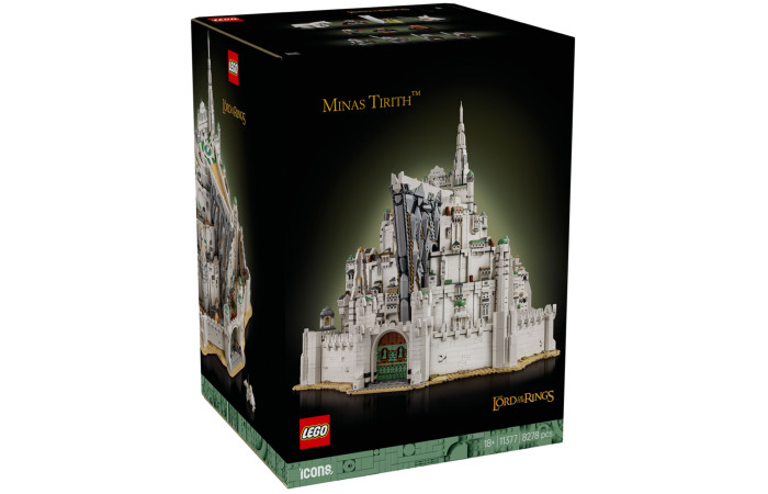 Конструктор LEGO Icons Володар кілець: Мінас Тіріт (11377).