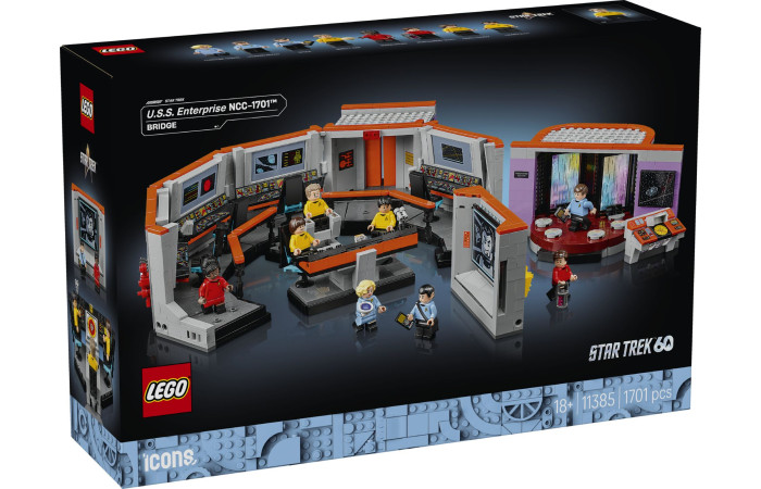 Конструктор LEGO Icons Місток корабля USS Enterprise NCC-1701 (11385).